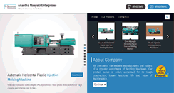 Desktop Screenshot of aneplasticmouldingmachine.com